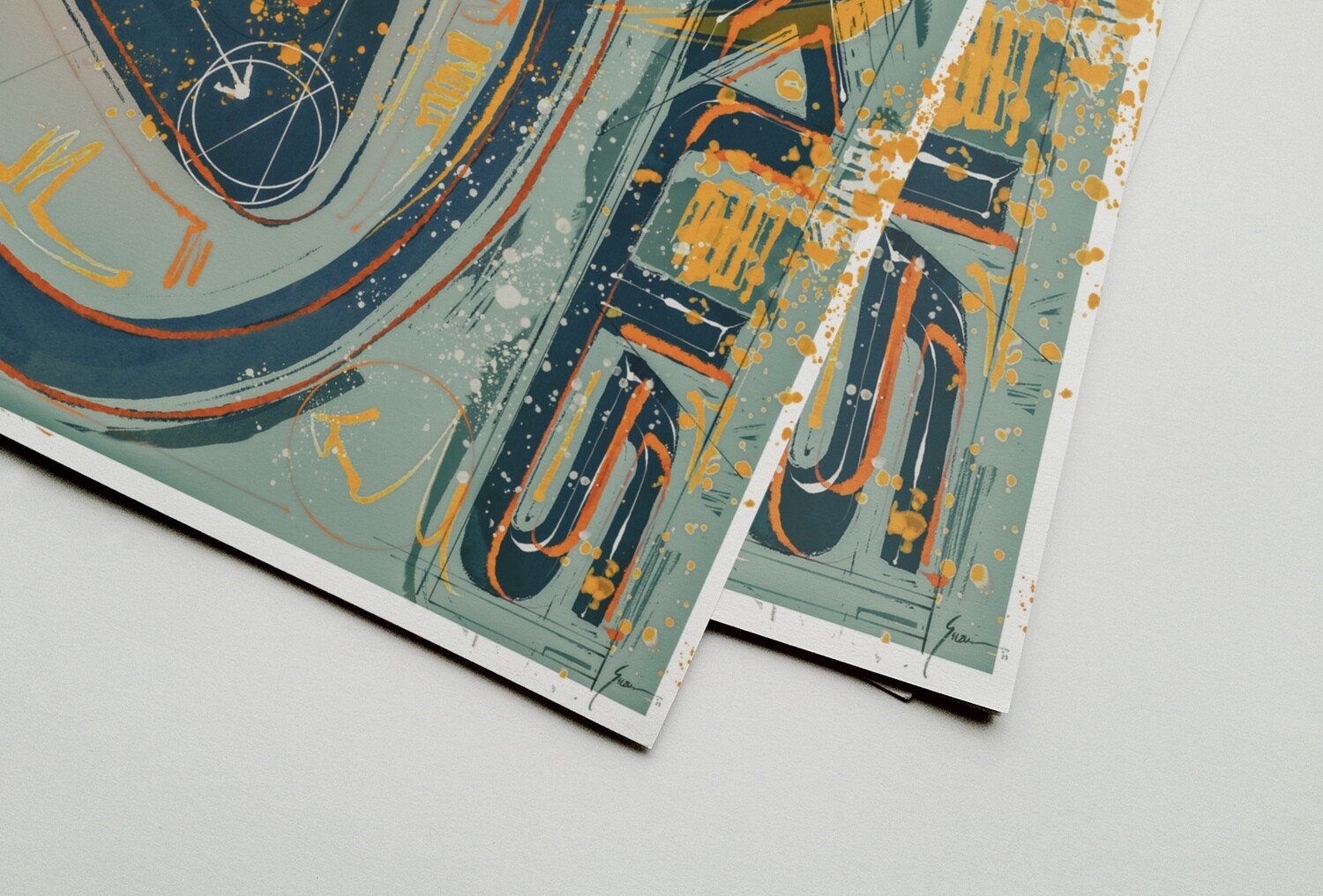 Logomark "Sketch" Composition