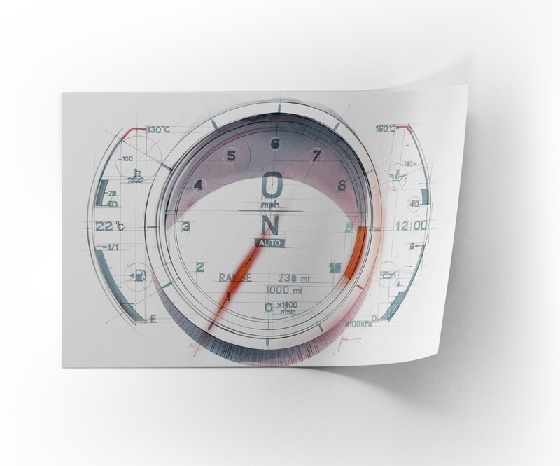Lexus LFA Instrument Panel