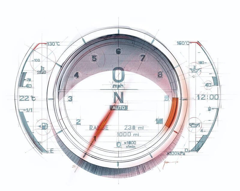 Lexus LFA Instrument Panel