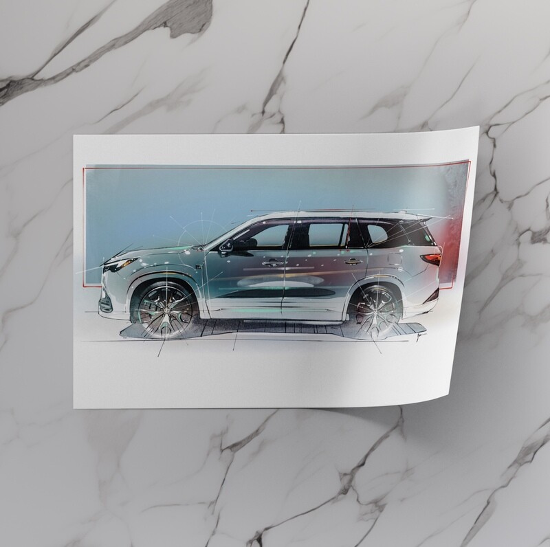 Art Print: 2024 Lexus TX