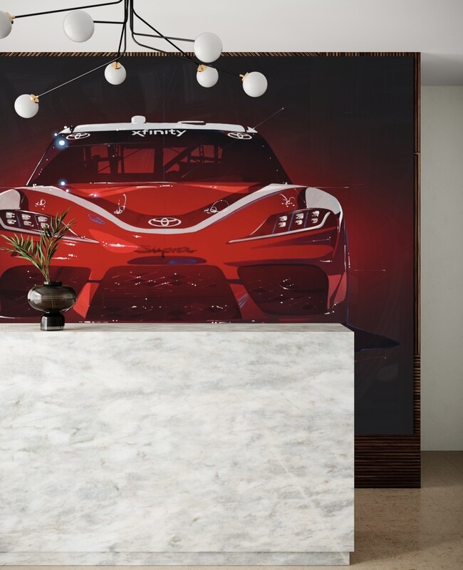 2024 Toyota Supra NASCAR Study