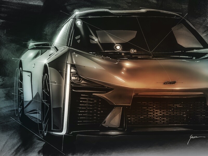 Toyota FT-Se Front Study — Muted Color
