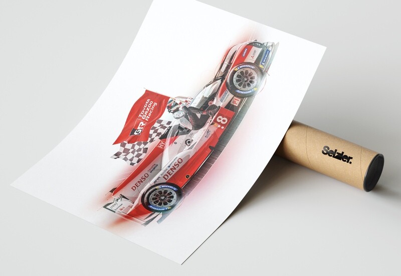 '19/'20 Toyota GR TS050 Hybrid — Full Color Version