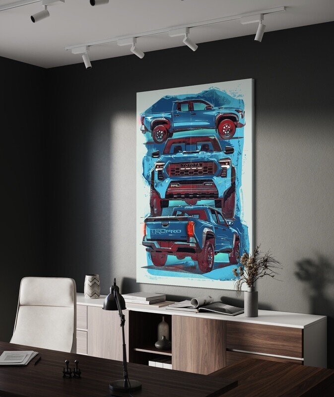 2024 Toyota Tacoma TRD Stack - Blue Colorway