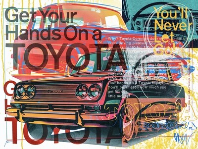 1967 Toyota Corona "You'll Never Let Go" Ad Concept (Full Color)