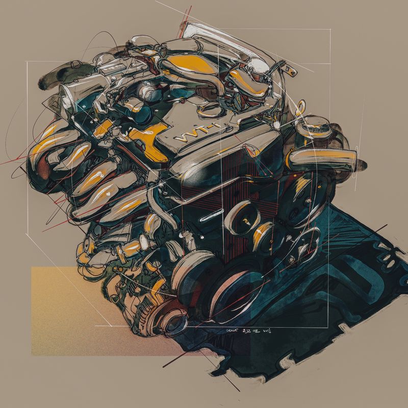 Toyota 2JZ-GE Engine Study