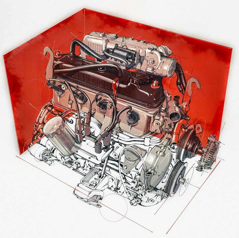 Toyota 4Y Engine Study