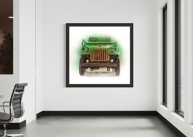 Toyota BJ Jeep Portrait