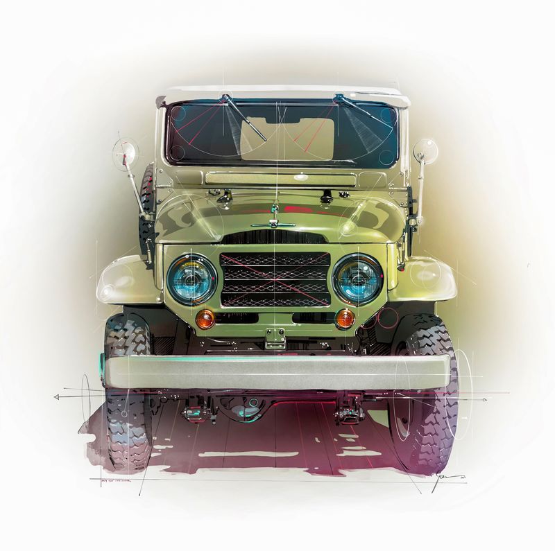 Toyota FJ25 Portrait