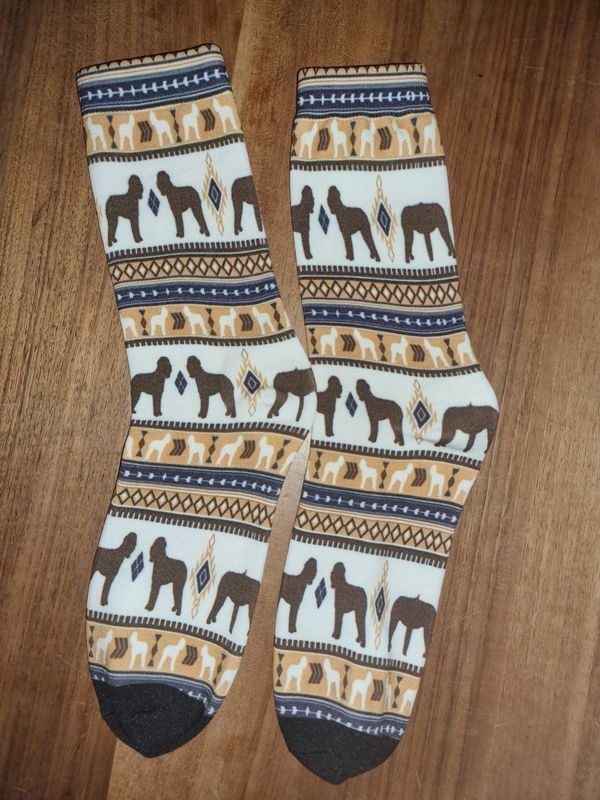 Unisex Socken mit Lagotto Romagnolo Motiv