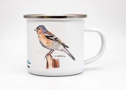 WTSWW Judy Maynard Chaffinch Enamel Mug