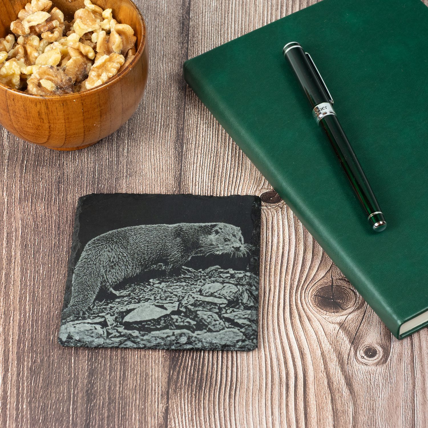 Otter Slate Coaster