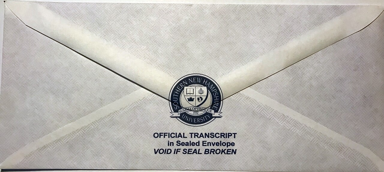 Dignified home school diploma envelope designed to securely store and display graduation certificates