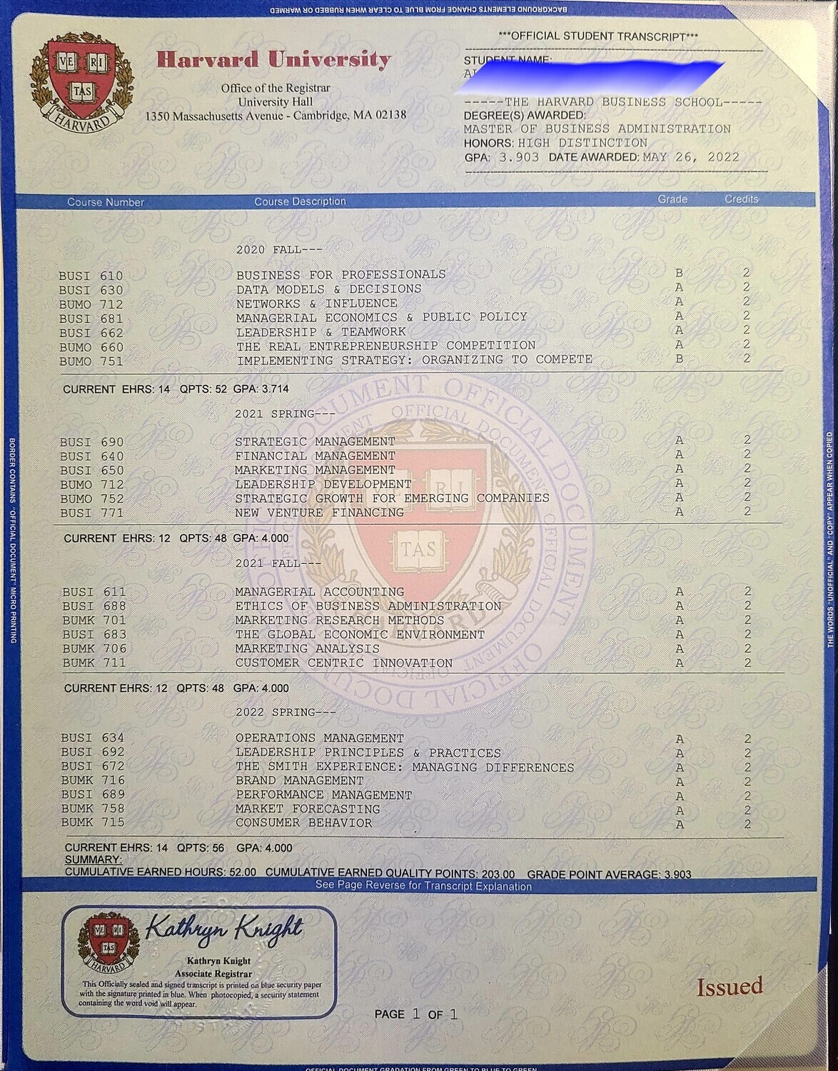 Transcripts