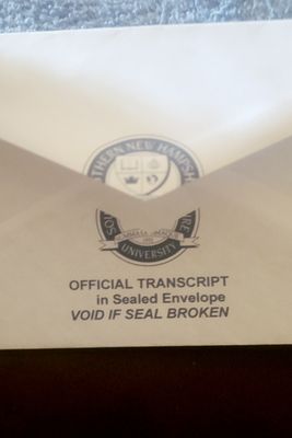 Custom Registration Envelopes for Diploma and Transcript Sets