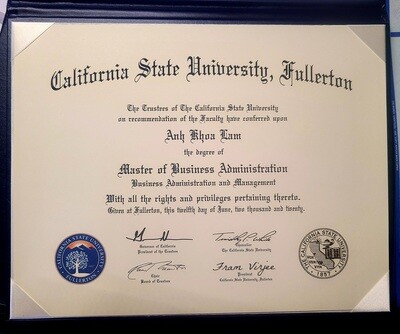 Purchase novelty certificates