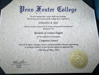 COLLEGE DIPLOMA