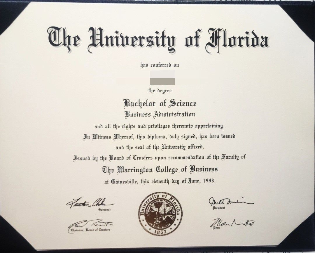 Custom University of Florida Diplomas &amp; Transcripts