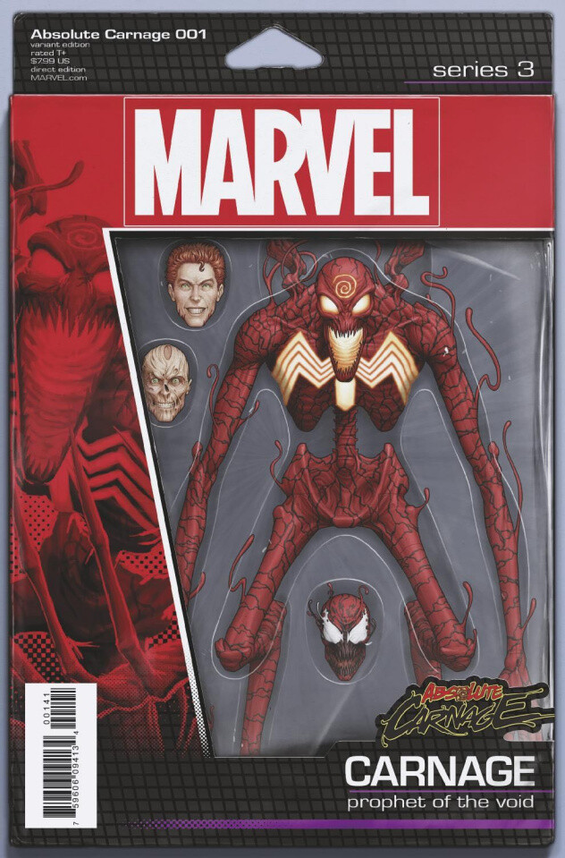 ABSOLUTE CARNAGE #1 COVER D - Christopher Action Figure Variant