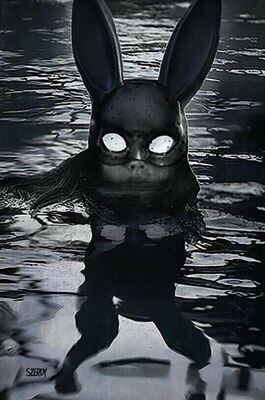 BUNNY MASK #4 NATHAN SZERDY VIRGIN VARIANT BUNNY MASK #4 NATHAN SZERDY VIRGIN VARIANT