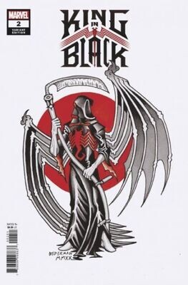 KING IN BLACK #2 IAN BEDERMAN TATTOO COVER
