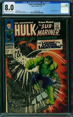 Tales to Astonish, Vol. 1 #92 CGC Graded 8.0 Tales to Astonish, Vol. 1 #92 CGC Graded 8.0
