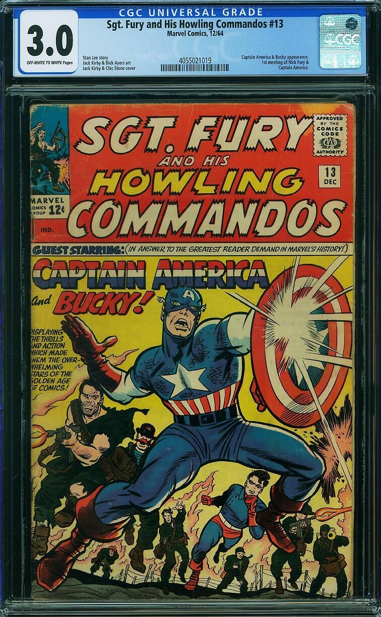 Sgt. Fury and His Howling Commandos #13 CGC 3.0