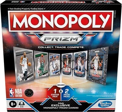 Monopoly NBA PRIZM - Game and Cards