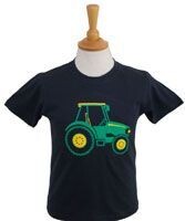 Green tractor tee