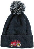 Tractor Pom-Pom Hat (navy)