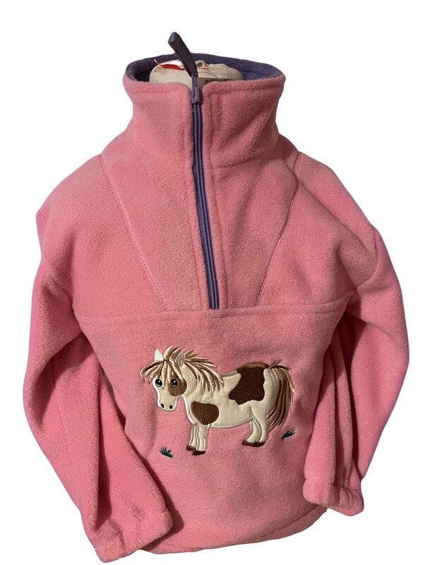 Pink Pony 3/4 Fleece