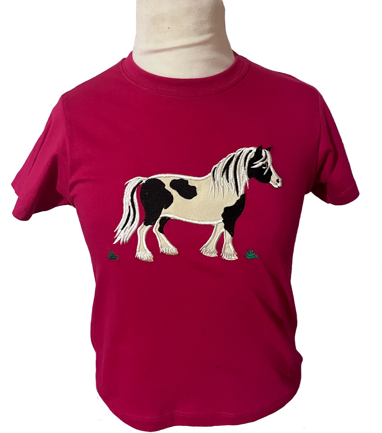 Horse embroided Tee