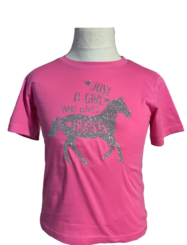 Love Horses Sparkle Tee