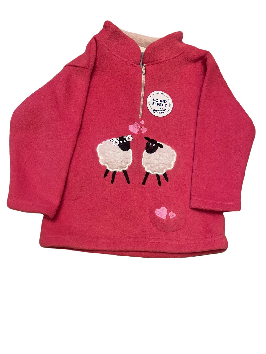 Pink Love Ewe Sound Fleece