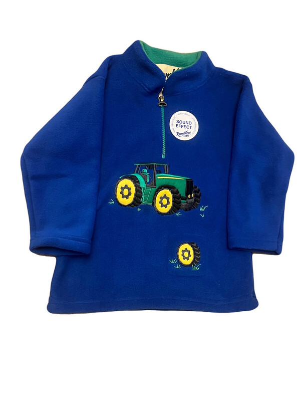 Green Tractor Sound Fleece