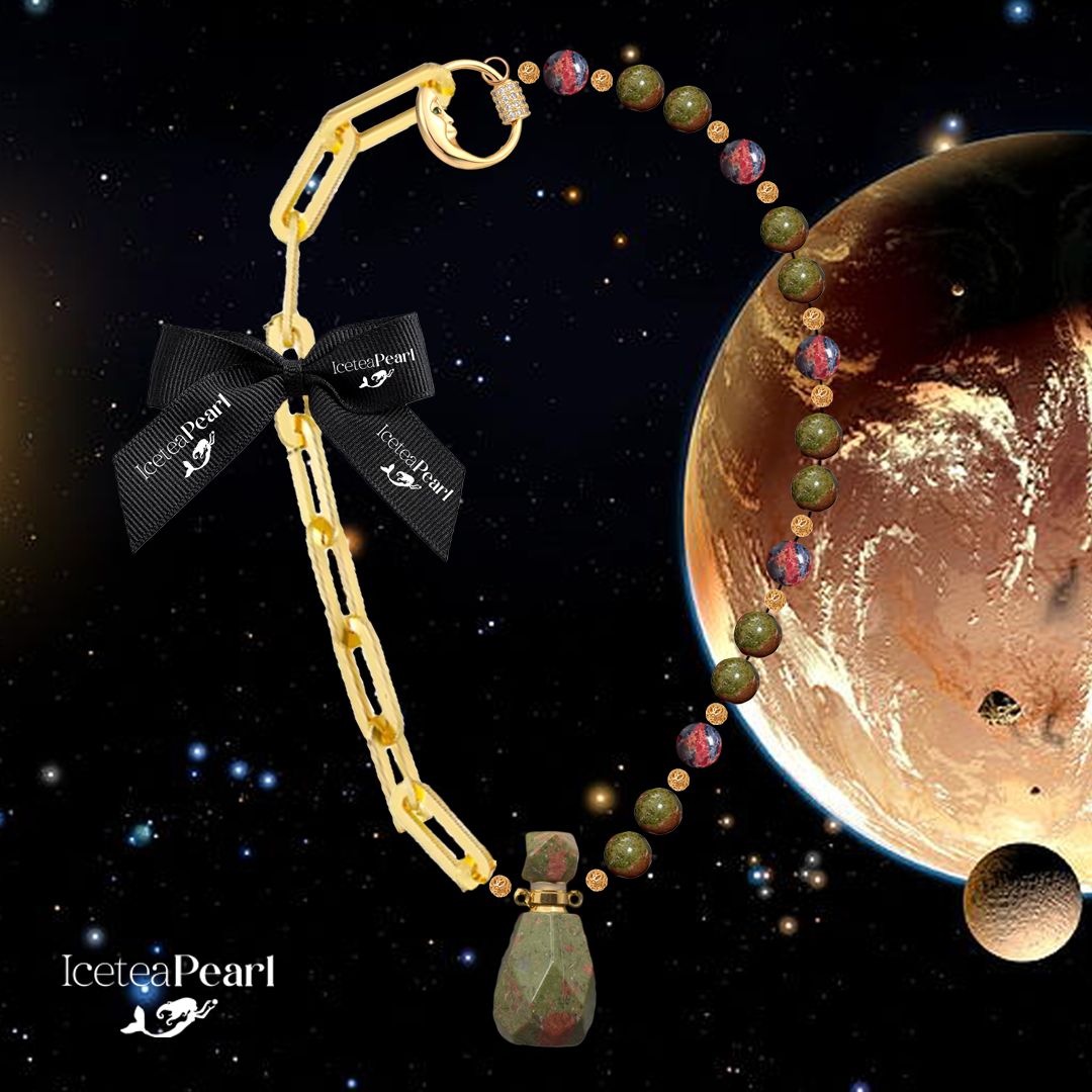 &quot;61 Cygni Planet&quot; Natural Gemstone Jewelry