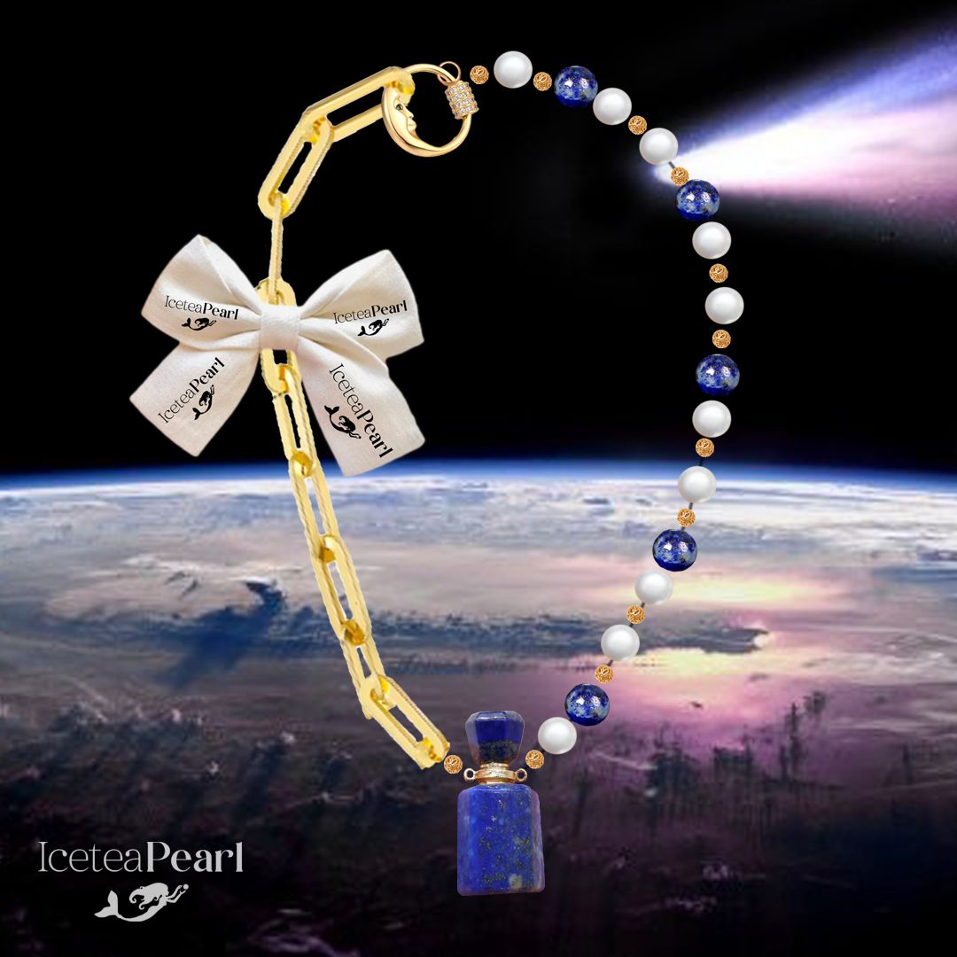 &quot;Halley&#39;s Comet&quot; Natural Gemstone Jewelry