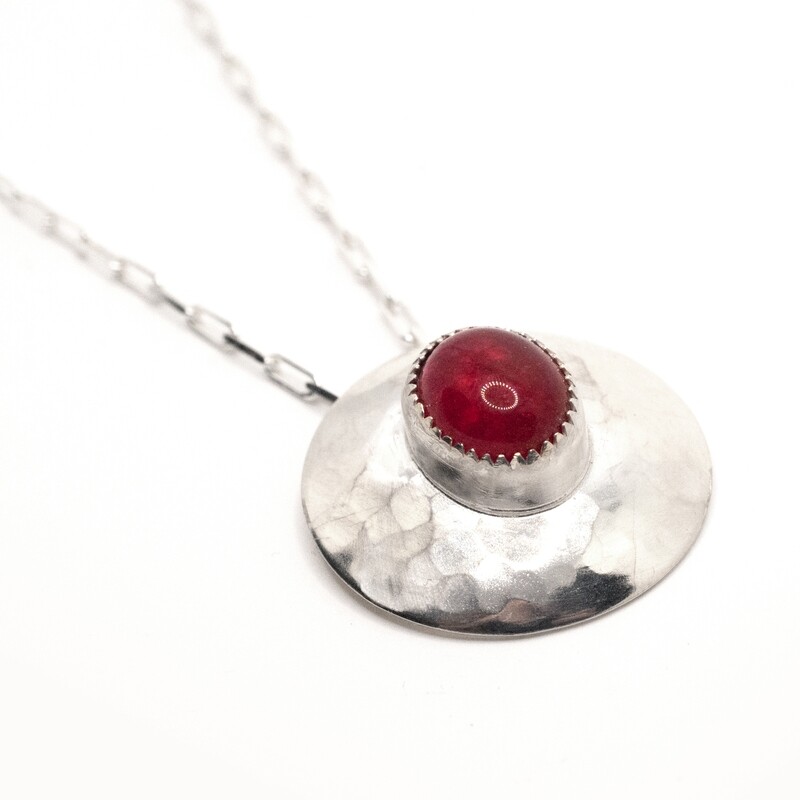 Ruby Glow pendant
