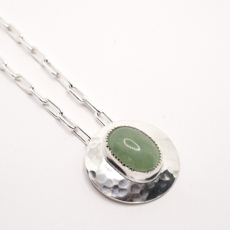 Aventurine Glow pendant