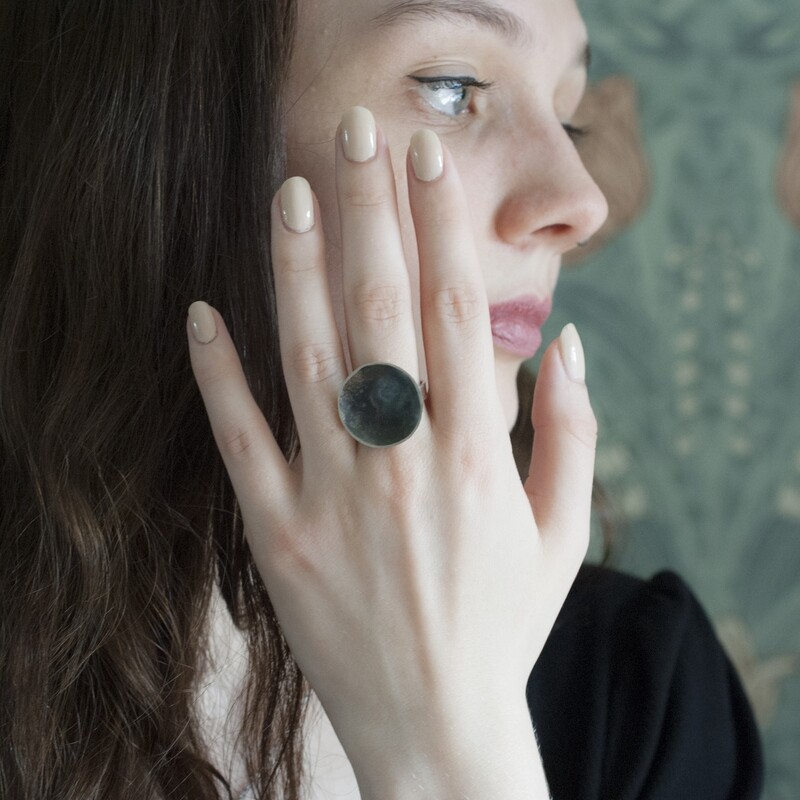 Moonscape ring