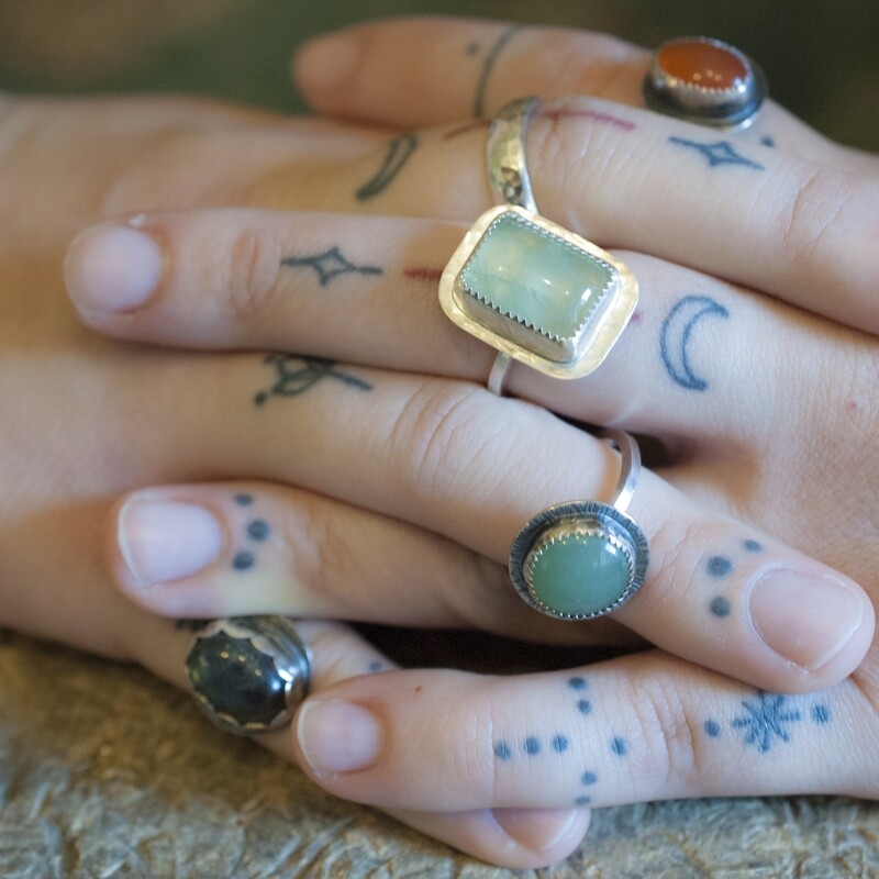 Labradorite Deep Forest ring