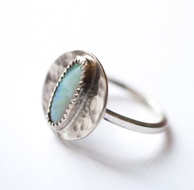 Opal Glow ring
