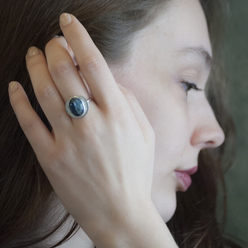 Kyanite Glow ring
