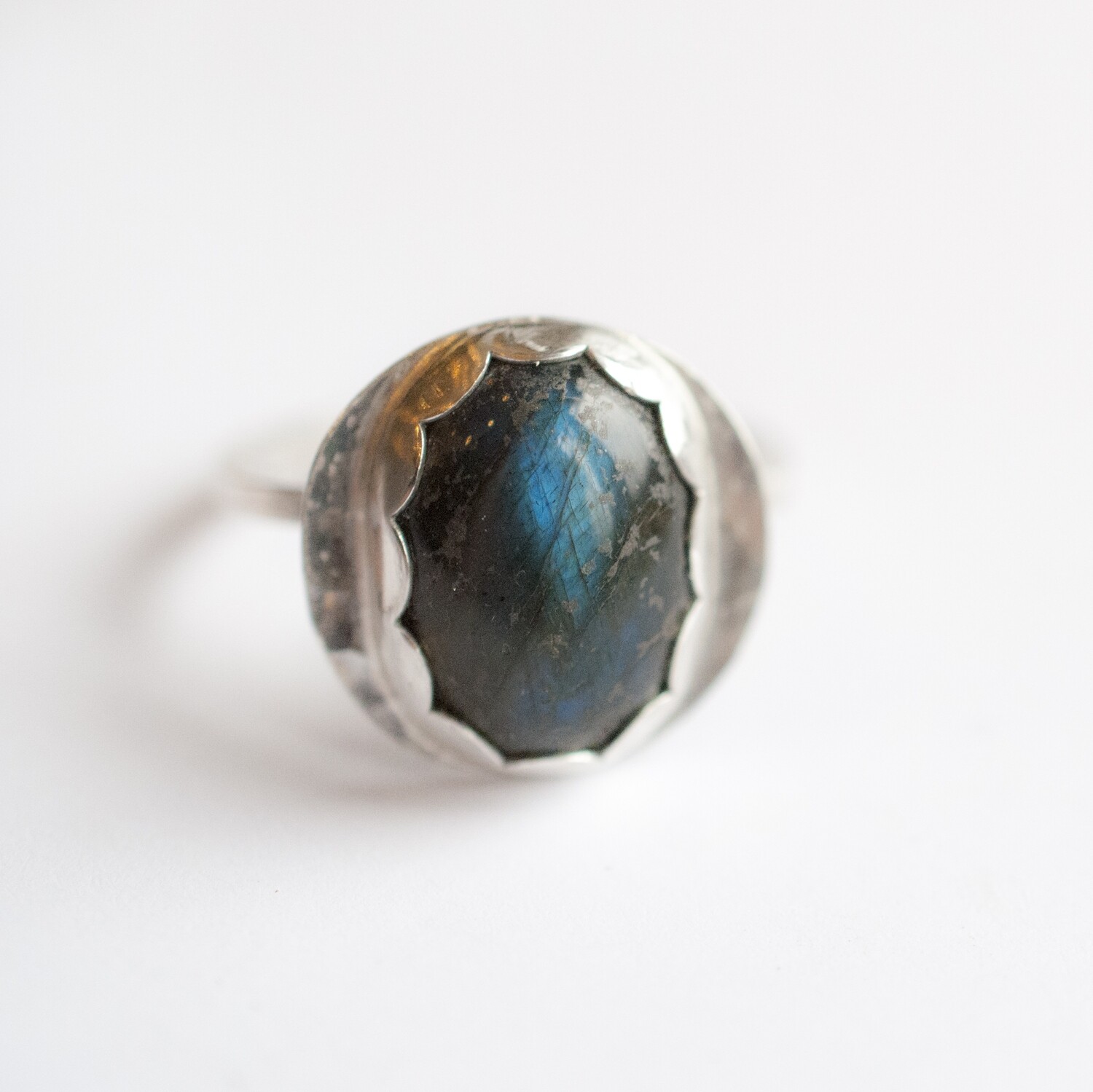 Labradorite Deep Forest ring