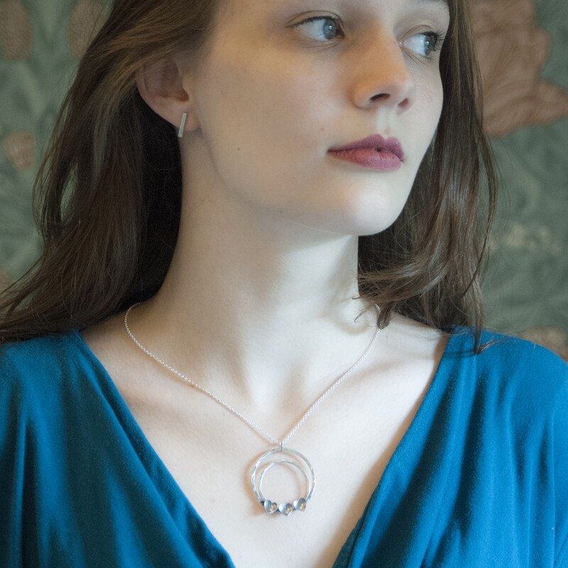Protected Heart Pendant necklace