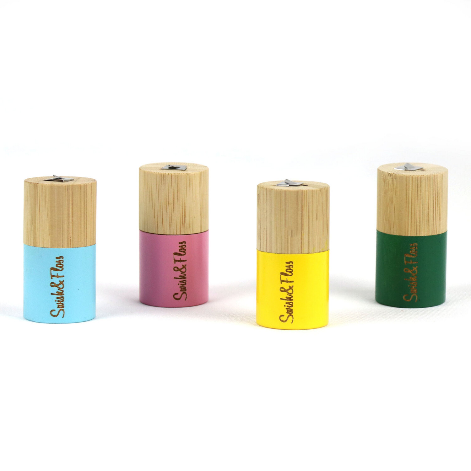 Bamboo Dental Floss in Re-useable container