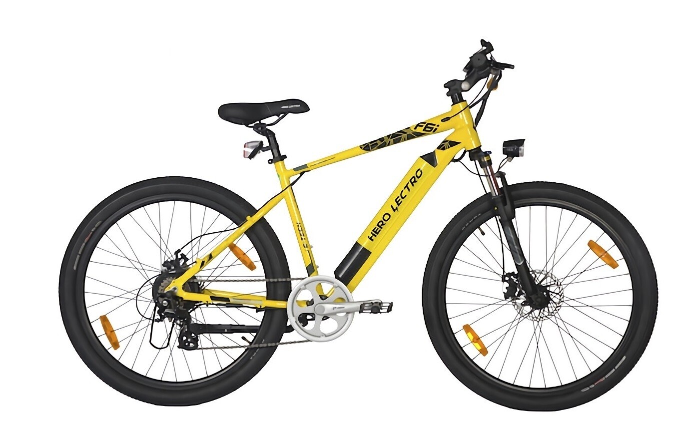 Hero Lectro F6i Electric E-bike (7 Speed Gears with twist throttle)