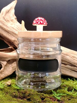 Mushroom Apothecary Jar