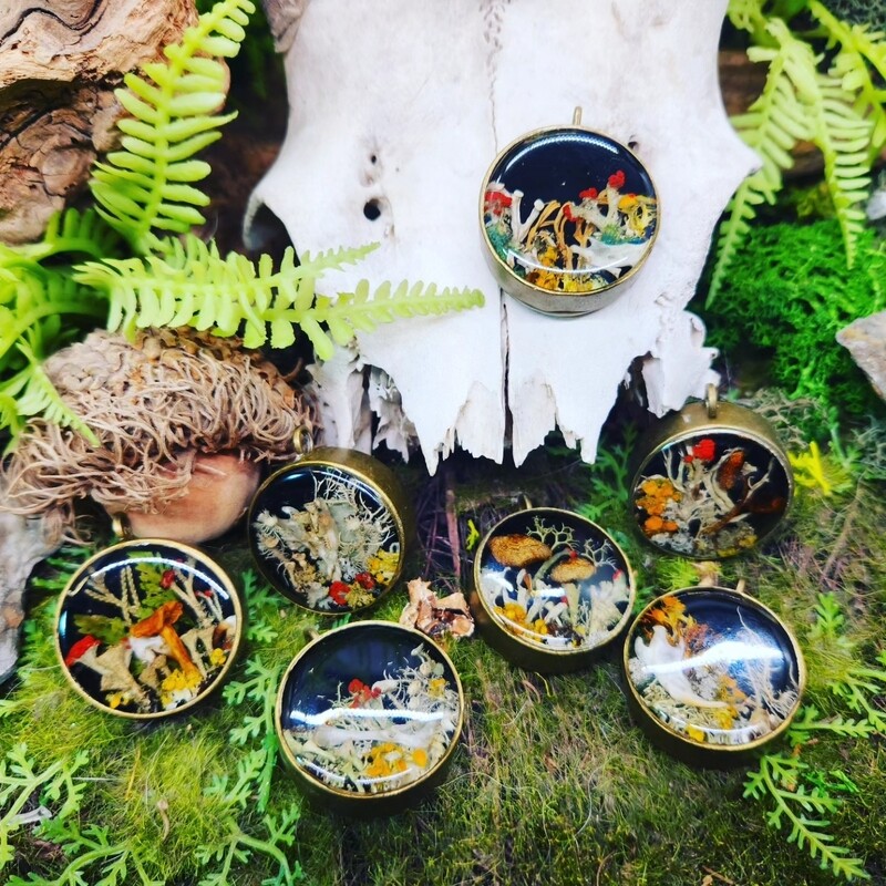 Forest Floor Pendants