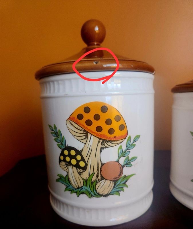 Merry Mushroom Canisters
